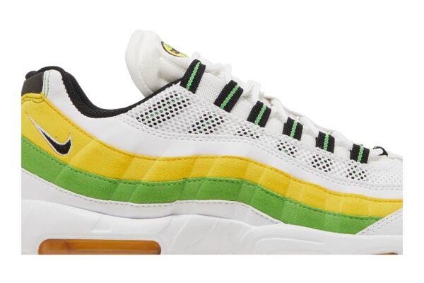 Nike Air Max 95 Essential White Green Apple Tour Yellow DQ3429-100 - Phonecase4u photo 2