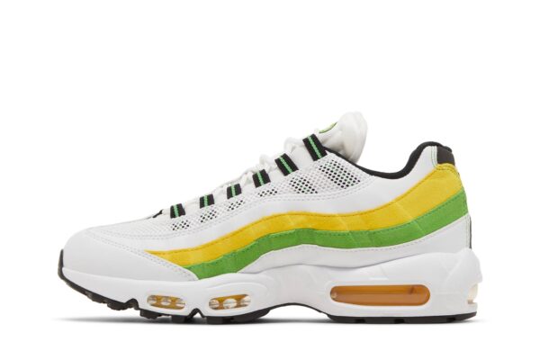 Nike Air Max 95 Essential White Green Apple Tour Yellow DQ3429-100 - Phonecase4u photo 3