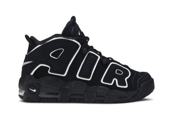 Nike Air More Uptempo Black White (GS) 415082-002 - Phonecase4u photo 1