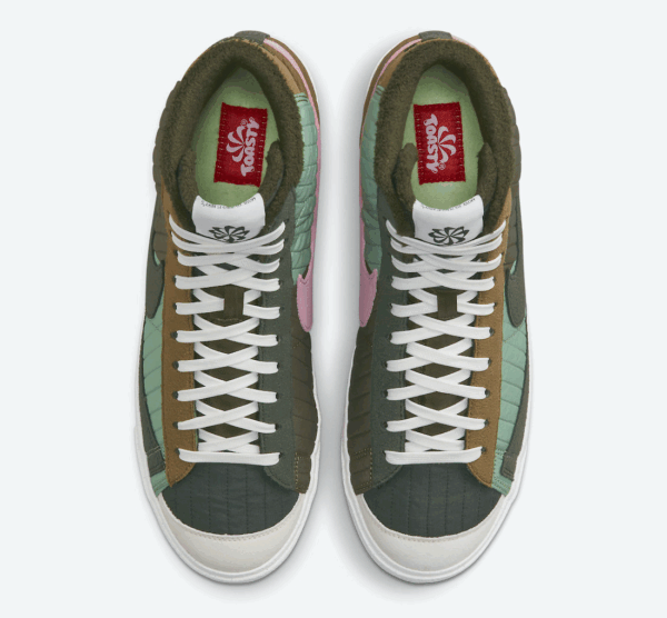 Nike Blazer Mid 77 Premium Toasty Sequoia Quilted DD8024-300 - Phonecase4u photo 3