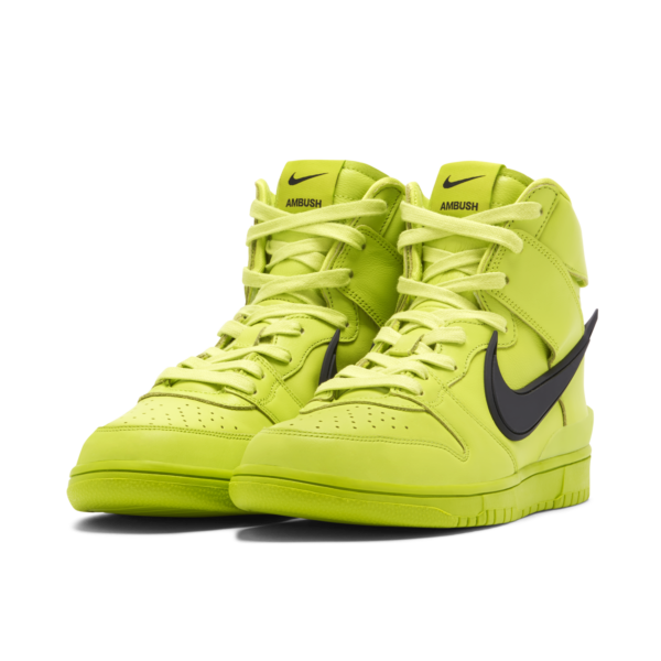 Nike Dunk High AMBUSH Flash Lime CU7544-300 - Phonecase4u photo 4