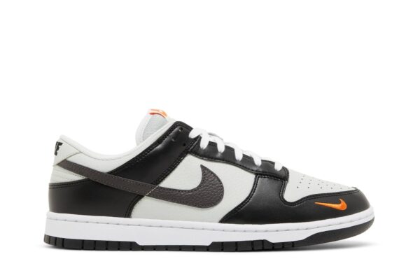 Nike Dunk Low Black Total Orange Mini Swoosh FN7808-001 - Phonecase4u photo 1
