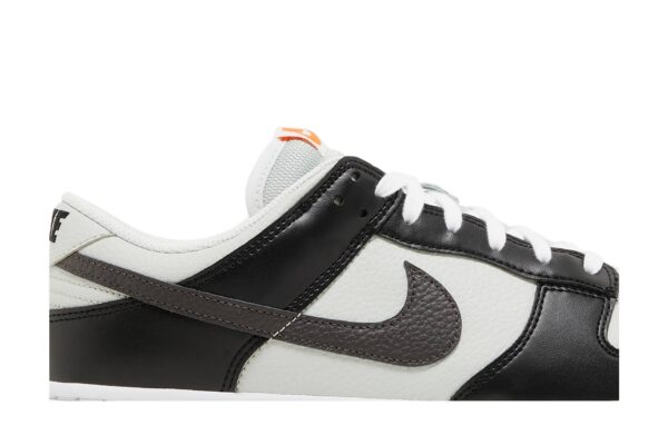 Nike Dunk Low Black Total Orange Mini Swoosh FN7808-001 - Phonecase4u photo 2
