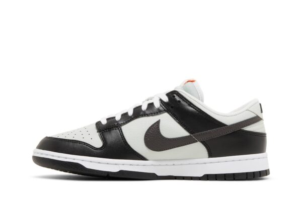 Nike Dunk Low Black Total Orange Mini Swoosh FN7808-001 - Phonecase4u photo 3