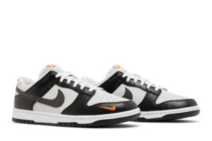 Nike Dunk Low Black Total Orange Mini Swoosh FN7808-001 - Phonecase4u photo 8
