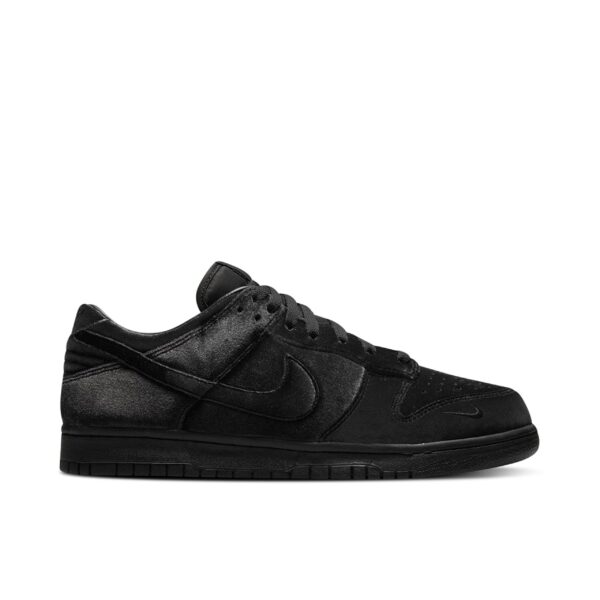 Nike Dunk Low Dover Street Market Triple Black Velvet DH2686-002 - Phonecase4u photo 1