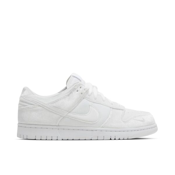 Nike Dunk Low Dover Street Market Triple White Velvet DH2686-100 - Phonecase4u photo 1