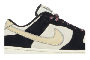 Nike Dunk Low LX Black Suede Team Gold (Women's) DV3054-001 - Phonecase4u photo 2