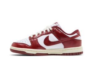 Nike Dunk Low PRM Vintage Team Red (Women's) FJ4555-100 - Phonecase4u photo 3