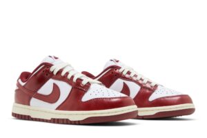 Nike Dunk Low PRM Vintage Team Red (Women's) FJ4555-100 - Phonecase4u photo 8