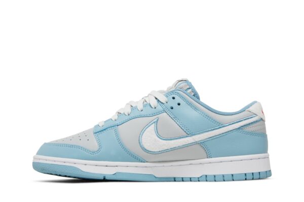 Nike Dunk Low Retro Fleece Swoosh Worn Blue FB1871-011 - Phonecase4u photo 3