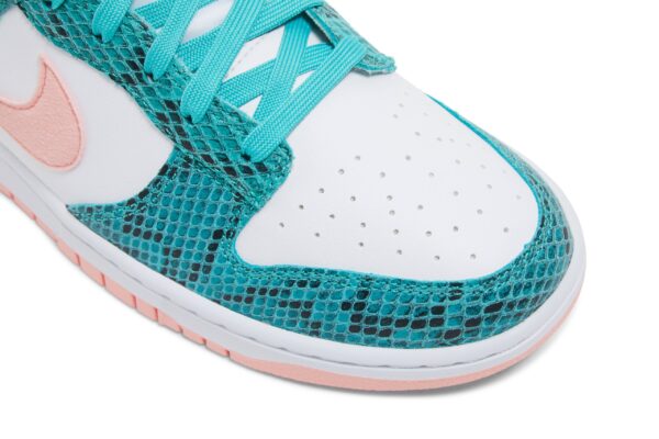 Nike Dunk Low Snakeskin Washed Teal Bleached Coral DR8577-300 - Phonecase4u photo 10