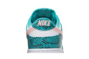 Nike Dunk Low Snakeskin Washed Teal Bleached Coral DR8577-300 - Phonecase4u photo 7