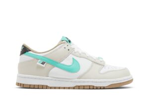 Nike Dunk Low Split Seam White Tan Mint (GS) DX6063-131 - Phonecase4u photo 1