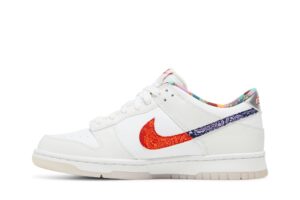 Nike Dunk Low White Multi-Color Paisley (GS) FN8913-141 - Phonecase4u photo 3