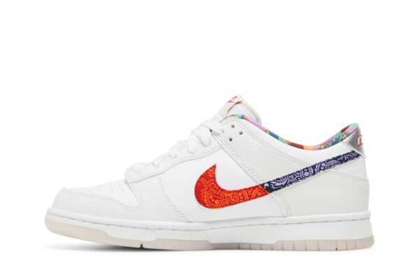 Nike Dunk Low White Multi-Color Paisley (GS) FN8913-141 - Phonecase4u photo 3