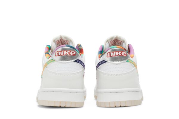 Nike Dunk Low White Multi-Color Paisley (GS) FN8913-141 - Phonecase4u photo 6