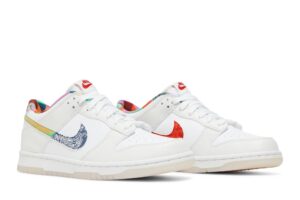 Nike Dunk Low White Multi-Color Paisley (GS) FN8913-141 - Phonecase4u photo 8