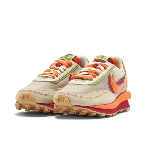 Nike LD Waffle sacai CLOT Kiss of Death Net Orange Blaze DH1347-100 - Phonecase4u photo 4