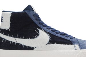 Nike SB Zoom Blazer Mid Sashiko Mystic Navy CT0715-400 - Phonecase4u photo 2