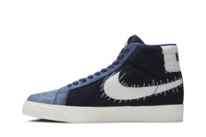 Nike SB Zoom Blazer Mid Sashiko Mystic Navy CT0715-400 - Phonecase4u photo 3