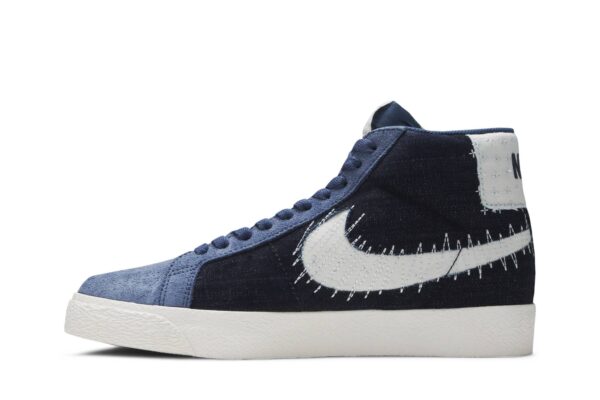 Nike SB Zoom Blazer Mid Sashiko Mystic Navy CT0715-400 - Phonecase4u photo 3