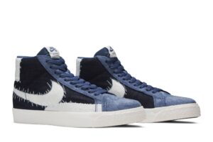 Nike SB Zoom Blazer Mid Sashiko Mystic Navy CT0715-400 - Phonecase4u photo 8