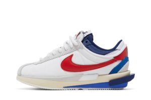 Nike Zoom Cortez SP sacai White University Red Blue DQ0581-100 - Phonecase4u photo 3