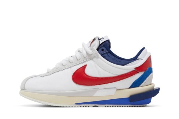 Nike Zoom Cortez SP sacai White University Red Blue DQ0581-100 - Phonecase4u photo 3