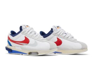 Nike Zoom Cortez SP sacai White University Red Blue DQ0581-100 - Phonecase4u photo 8