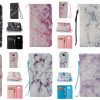 NEW 3D Marble Wallet Leather Phone Cases For Samsung galaxy A 2016