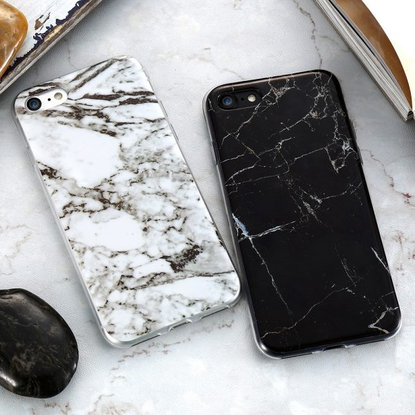 KISSCASE Marble Case For iPhone 7 Rock Stone Skin Texture Style Cover Soft TPU Slim Protector Phone Cases For iPhone 7 / 7 Plus