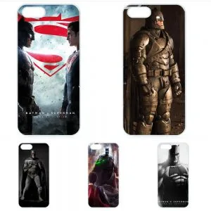 Case for Samsung Galaxy & iPhone: Batman and Superman TPU case