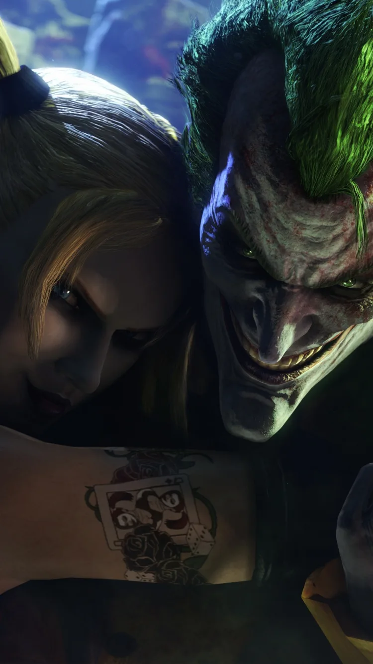 Scary Joker wallpaper for iphone