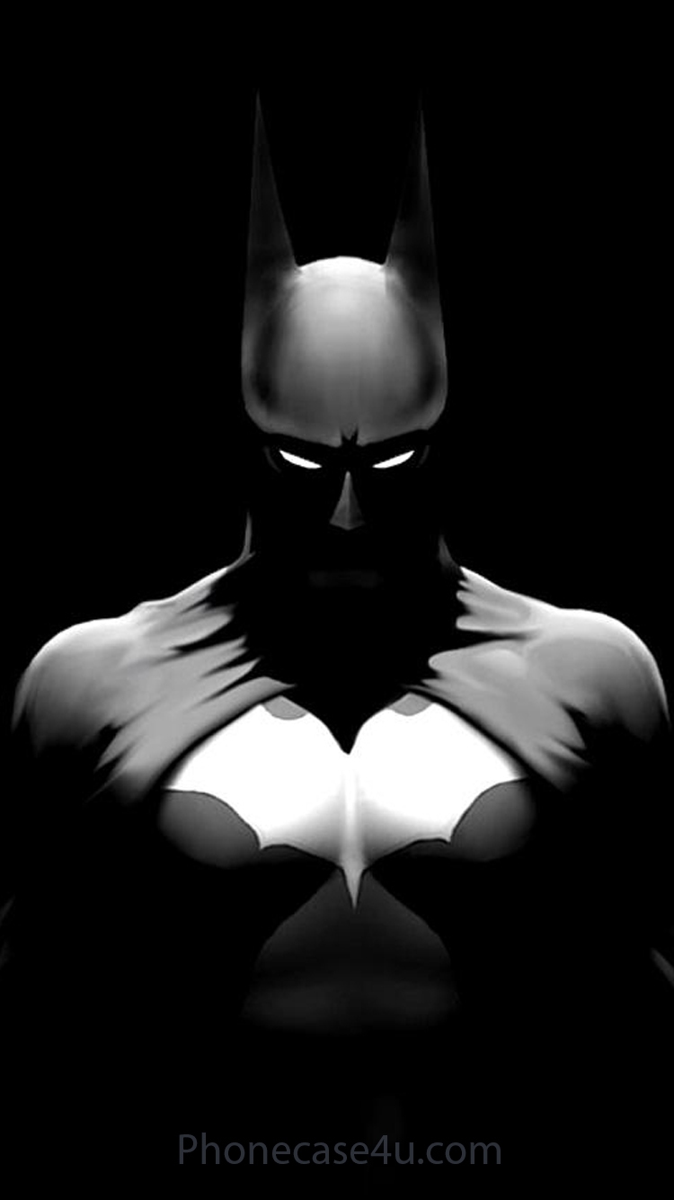 Batman Hero iphone 6, 6s, 7 background - dark style