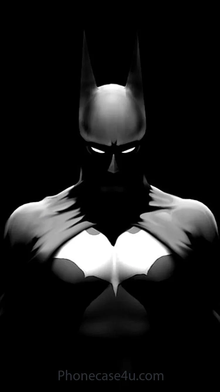 Batman Hero iphone 6, 6s, 7 background - dark style