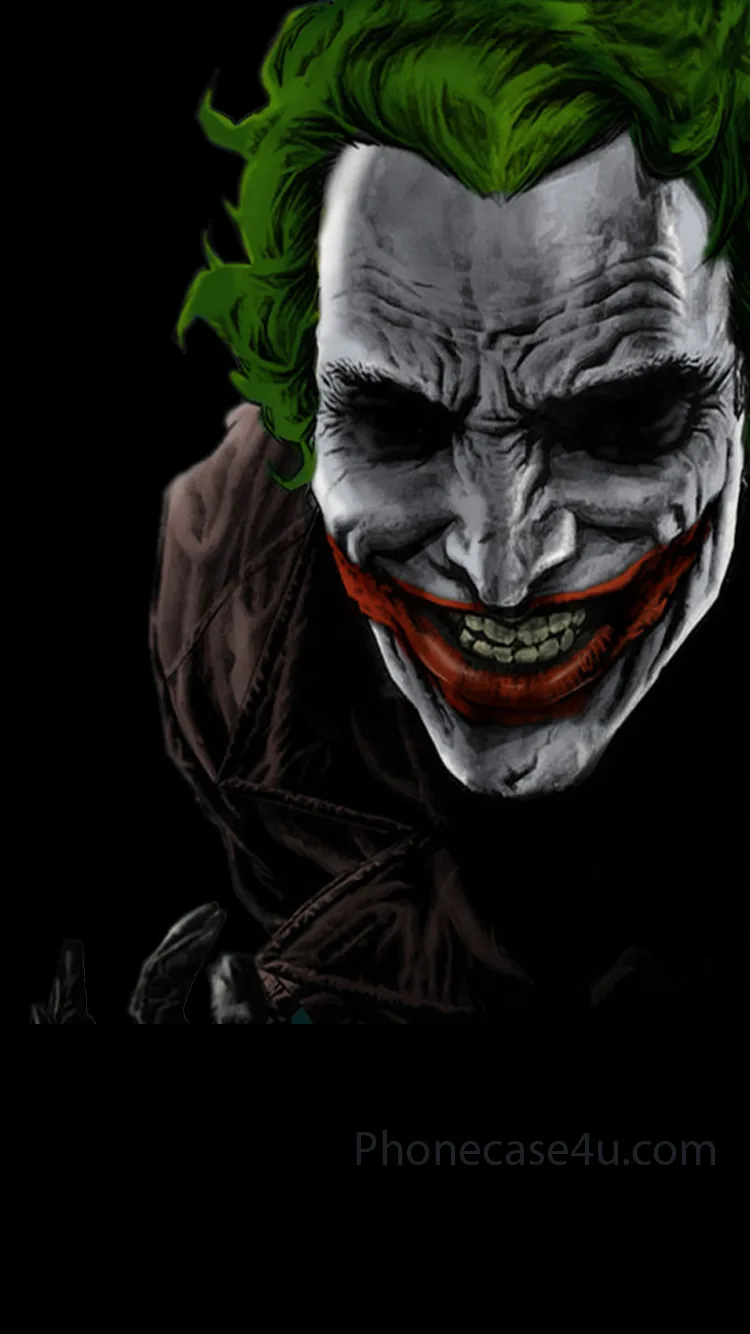 Joker - Batman (Colored) iphone background