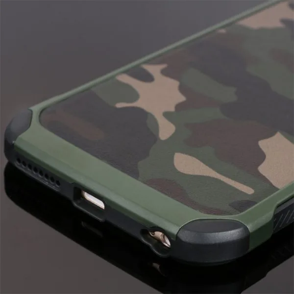 Plastic TPU Army Camo Camouflage Cover for iPhone 5, 6, 7, SE: Shockproof Strong Amor Phone Cases - Image 5