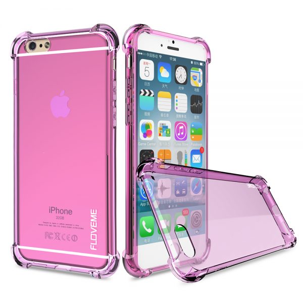 FLOVEME 6s 7 Plus Shockproof Case For iPhone 7 iPhone 6 6S Plus Clear Soft Rubber Back Phone Cover For iPhone 6 6S Plus 7 Plus - Image 6