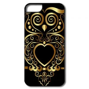 Golden Owl Design Cover Case for iPhone 4 4S 5 5S 5C SE 6 6S 7 Plus Samsung Galaxy S3 S4 S5 Mini S6 S7 S8 Edge Plus A3 A5 A7