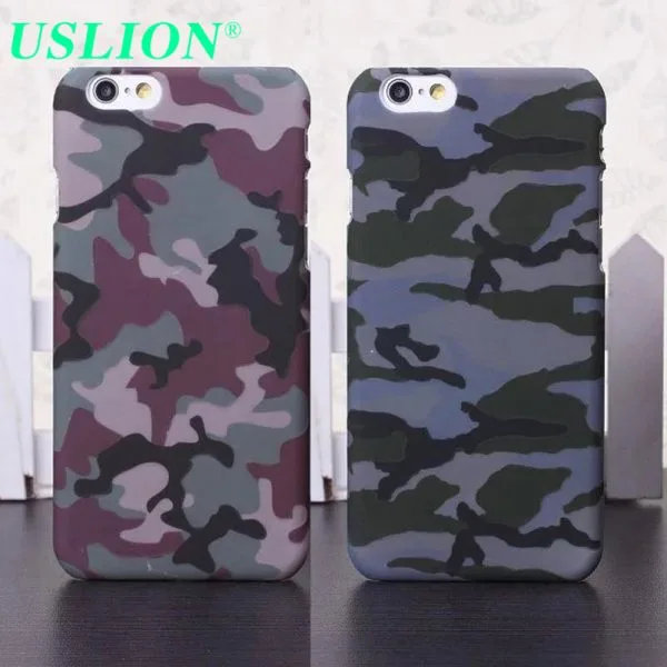Fashional Millitary Camouflage Pattern Covers For iPhone 5, 6: High Quality Ulra Slim Hard Back Shell - Image 2