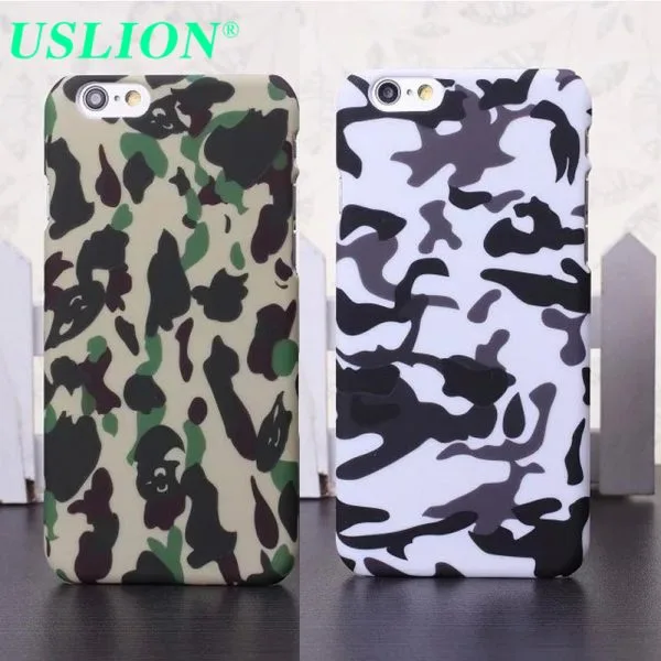 Fashional Millitary Camouflage Pattern Covers For iPhone 5, 6: High Quality Ulra Slim Hard Back Shell - Image 3