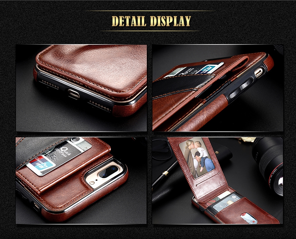 All detail of the wallet case display