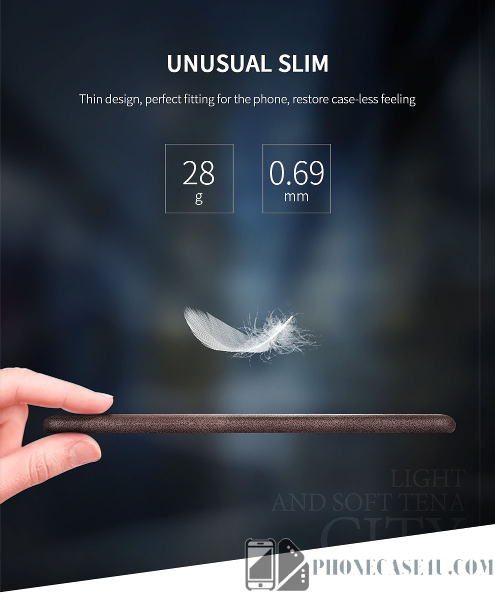 Thin desgin, perfect fitting phone case