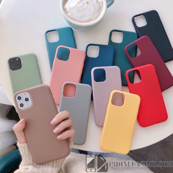 Simple Candy Color iPhone Case