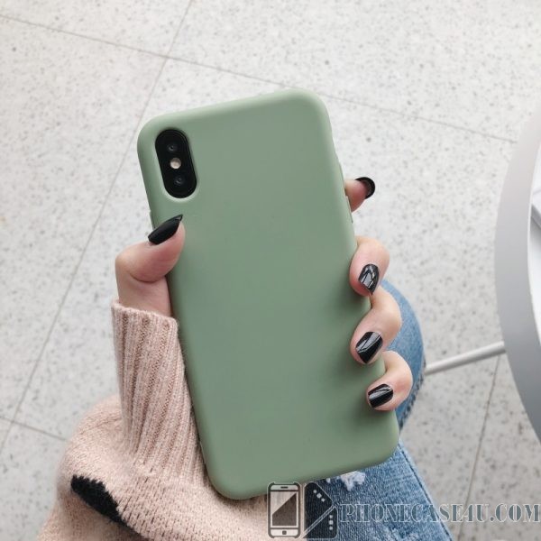 Simple Candy Color iPhone Case  4