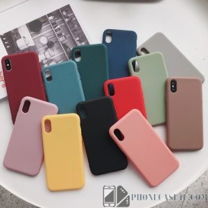 Simple Candy Color iPhone Case  1