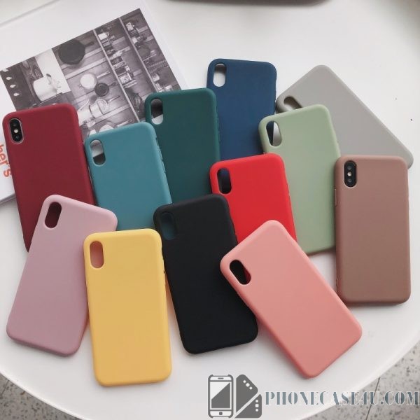 Simple Candy Color iPhone Case  1