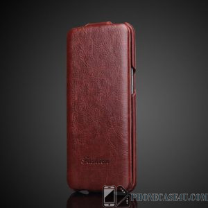 Vertical Flip Cover Case for Samsung Galaxy S -  Luxury Genuine Leather 1