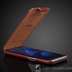 Vertical Flip Cover Case for Samsung Galaxy S -  Luxury Genuine Leather 3